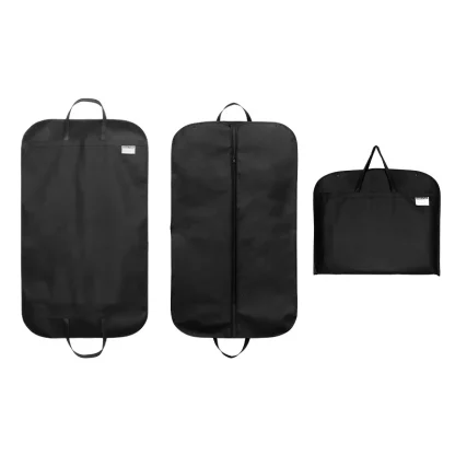 Hanging Black Garment Bag - Image 2