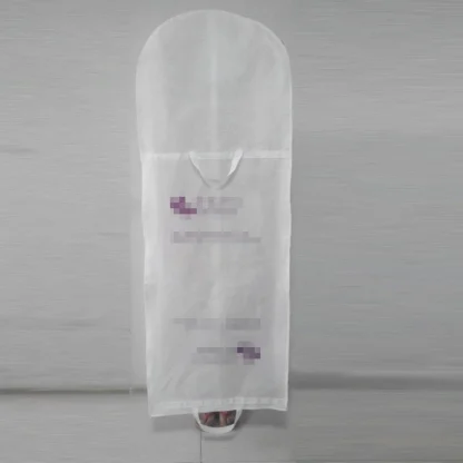 Long Dress Dust Cover Zipped Garment Bag - Image 6