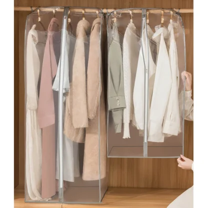Clear Clothes Rack Cover Garment Bag - Image 2