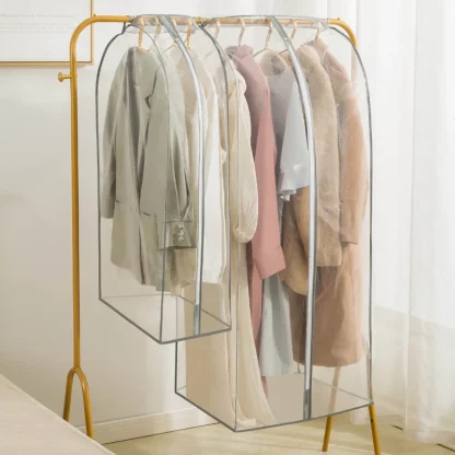 Clear Clothes Rack Cover Garment Bag - Image 3