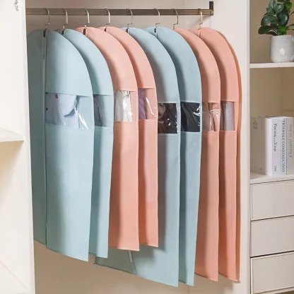 Wardrobe Dust Cover  Garment Bag with Clear Window - Image 2