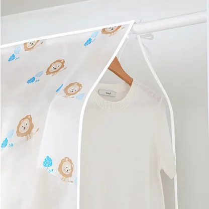 Clear Bottom-Unsealed Clothes Garment Bag - Image 5