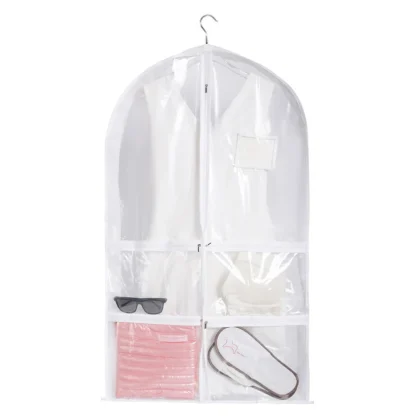 Transparent Multi-Pocket Garment Bags - Image 4