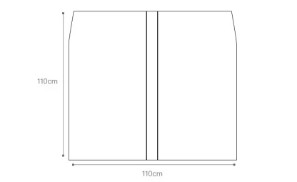 Clear Bottom-Unsealed Clothes Garment Bag - Image 7