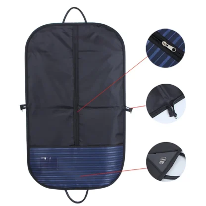 Thicken Striped Cloth Coat Dust Garment Bag - Image 3