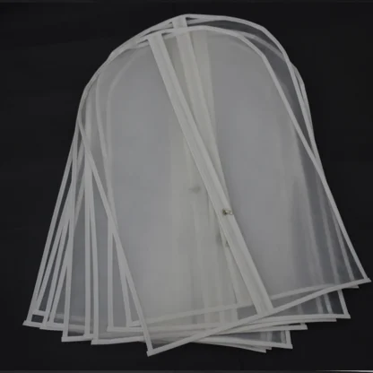 White Breathable Clothes Garment Covers - Image 3