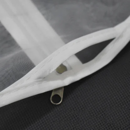 White Breathable Clothes Garment Covers - Image 4