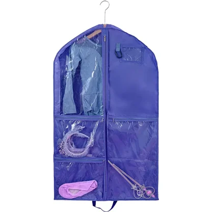Garment Bags with Accessories Zipper Pocket - Image 3