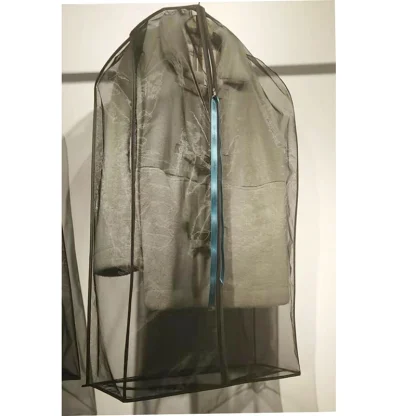 Black Clothes Dust Cover Garment Bag - Image 4