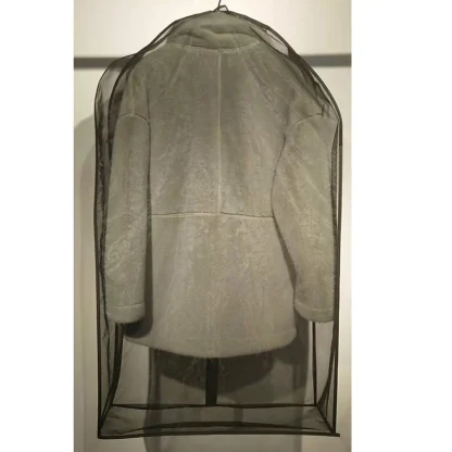 Black Clothes Dust Cover Garment Bag - Image 5