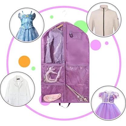 Accessory Pockets Garment Bag - Image 3