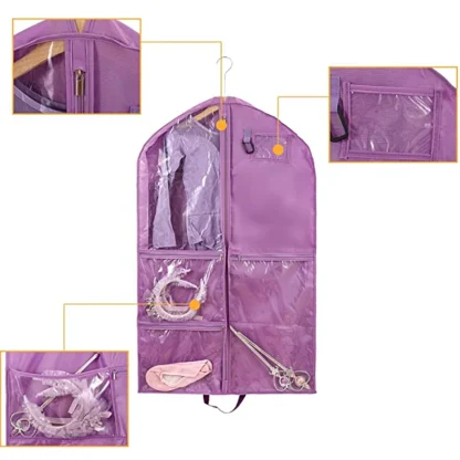 Accessory Pockets Garment Bag - Image 4