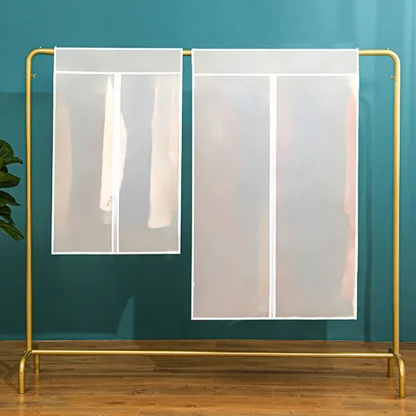 Spacious Clear Hanging Garment Bag Organizer