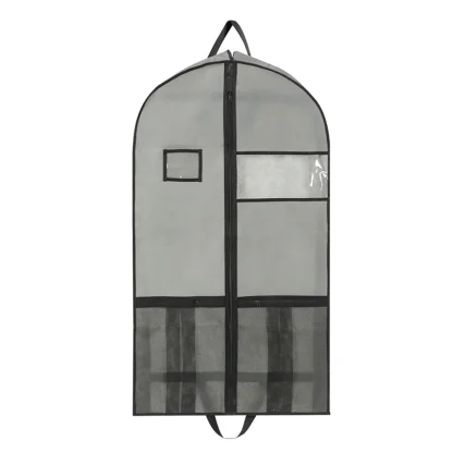 Hanging Garment Bag with Mesh Shoe Pockets