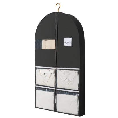 Breathable Garment Bag with Accessory Pockets