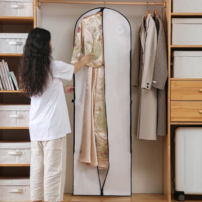 Waterproof Suit and Dress Protector Garment Bag - Image 2