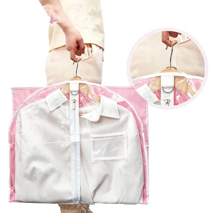 Pink Outfit Organizer Garment Bag - Image 3