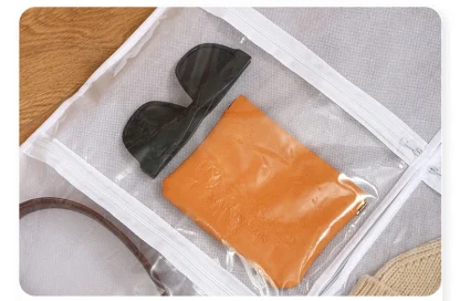 Costume Garment Bag with Clear Zipper Pockets - Image 5