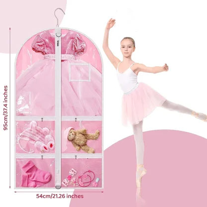 Pink Outfit Organizer Garment Bag - Image 6