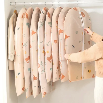 Wardrobe Organizer Garment Bag with Dust Cover - Image 3