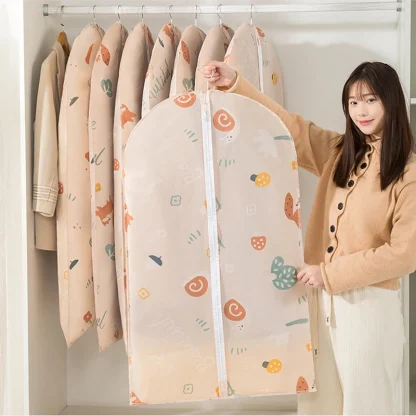 Wardrobe Organizer Garment Bag with Dust Cover - Image 4