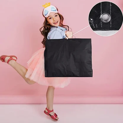Three Zipper Pockets Garment Bag - Image 4