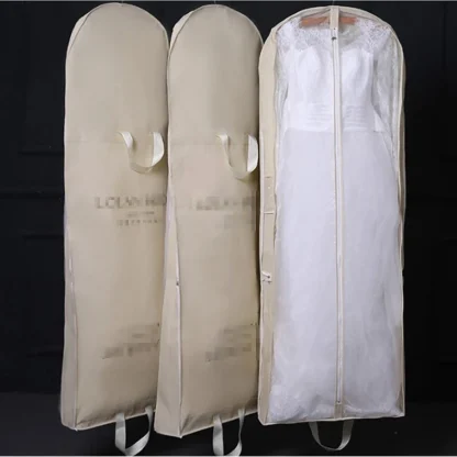 Elegant Wedding Dress Garment Bag - Image 2
