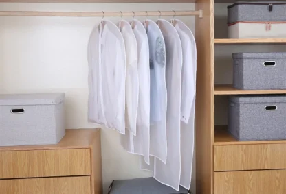 Transparent Hanging Garment Bag - Image 2