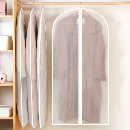 Transparent Hanging Garment Bag - Image 4