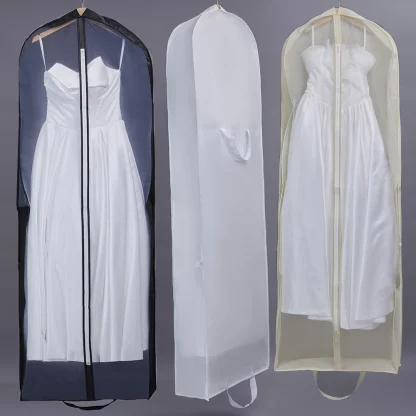 Clear Bridal Attire Garment Bag - Image 2