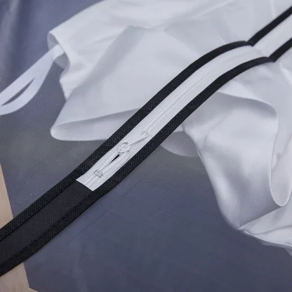Clear Bridal Attire Garment Bag - Image 7