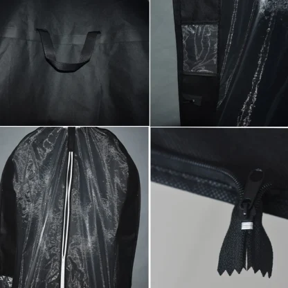 Sophisticated Dustproof Bridal Gown Garment Bag - Image 6